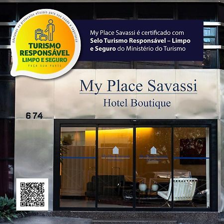 My Place Savassi Hotel Boutique Белу-Оризонти Экстерьер фото
